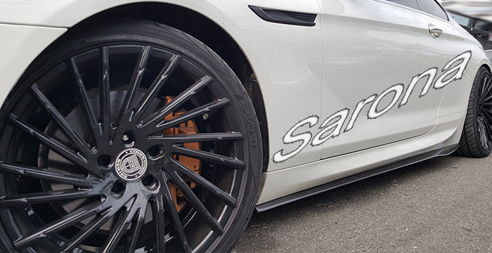 Custom BMW 6 Series  Coupe & Convertible Side Skirts (2012 - 2016) - $690.00 (Part #BM-042-SS)